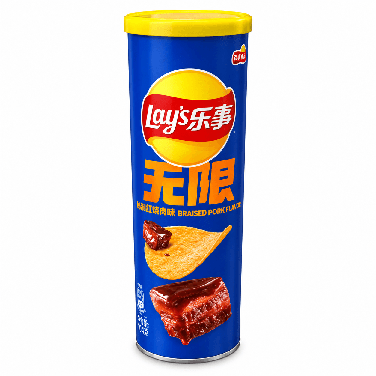lay's braised pork flavor 104gr