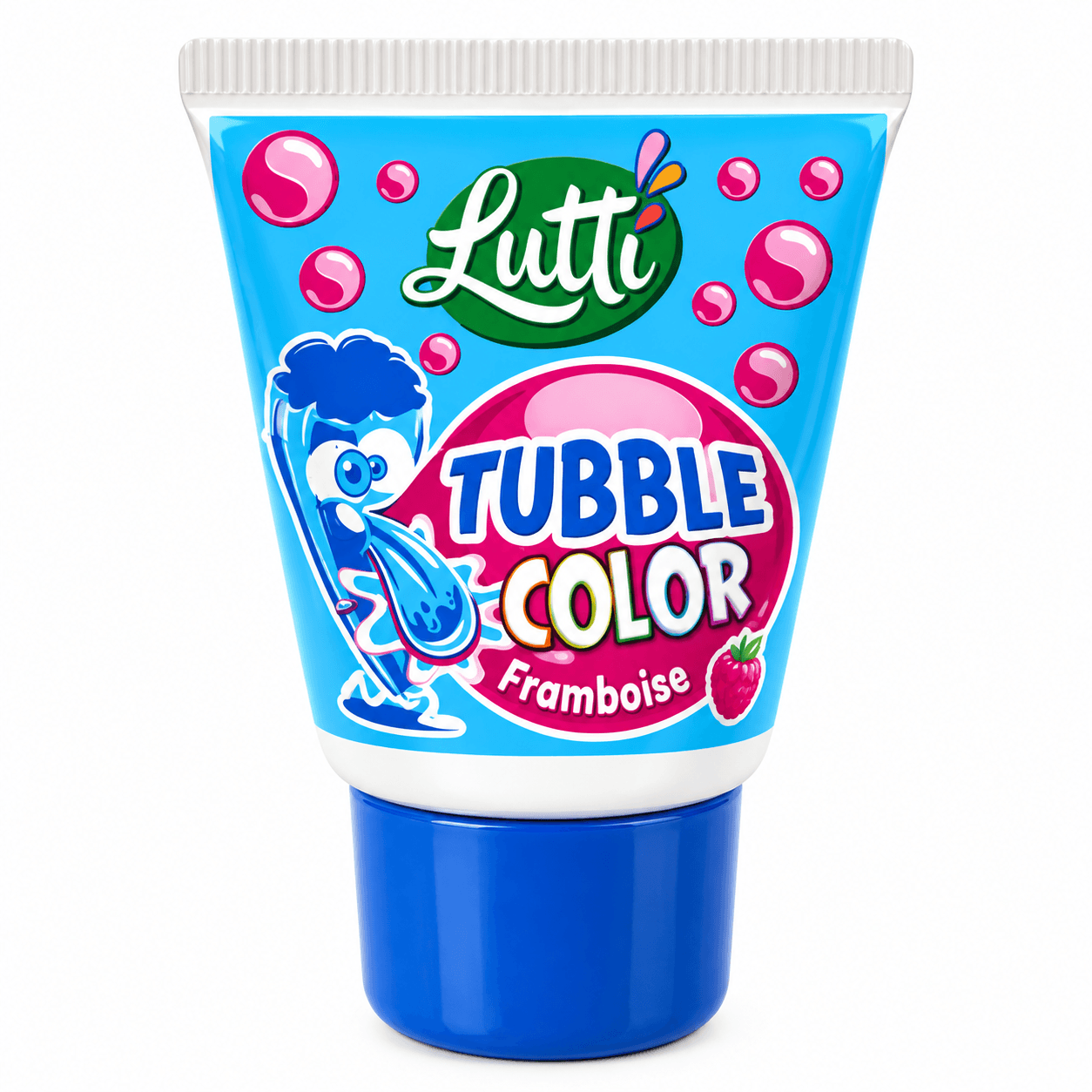lutti tubble color framboos