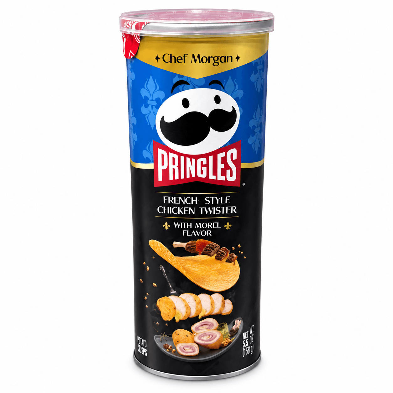 pringles french style morel flavor 158gr.